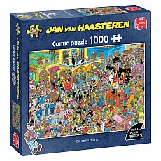 Jumbo Puzzle Dia de los Muertos (1000 Teile) - Faszinierendes 1000 Teile Puzzle, inspiriert vom Dia de los Muertos, ideal für kreative Stunden und zur Förderung der Konzentration.