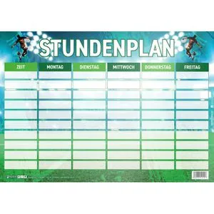 itenga Stundenplan 33104843, Fußball, abwischbar, A4