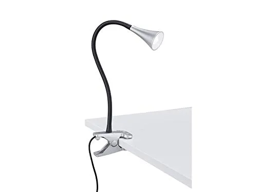 Reality Leuchten LED Klemmleuchte VIPER - Leselampe mit fest integrierten SMD LEDs, energiesparend und in drei modernen Farbvarianten erhältlich. 5 Jahre Garantie für langlebige Nutzung.