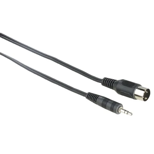 Hama 3,5mm Klinke auf 5-pol. DIN-Stecker 1,5m Stereo 5pol Dioden Adapter-Kabel