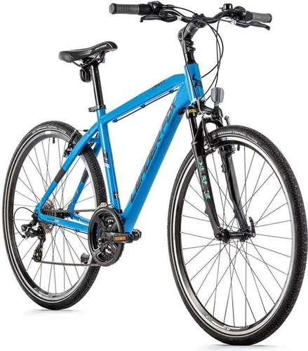Zoll Alu Cross Fahrrad Leader Fox Away 21 Gang Blau 28 Zoll
