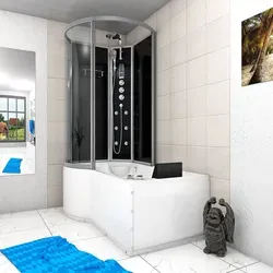 AcquaVapore K50-R33-WP-EC Kombination Whirlpool Dusche 100x170