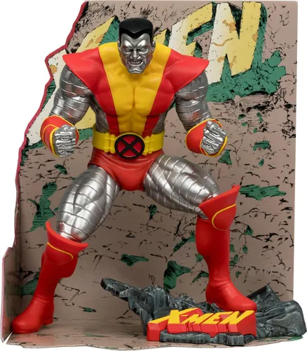 McFarlane Toys Marvel X-Men Colossus 1/10 PVC Statue - Actionfigur im Maßstab 1:10, detailreiche PVC Statue mit Diorama-Base, perfekt für Sammler und Fans der X-Men.