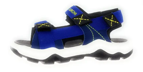 Lurchi Jungen ODONO Sandale, Blau, 30 EU - Wanderschuhe für Kinder, mit atmungsaktivem Textilfutter und robustem Synthetik-Obermaterial für optimalen Tragekomfort beim Spielen und Entdecken.