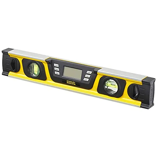 Stanley FatMax Neigungsmesser (digitale Wasserwaage in Grad|Prozent mm/m, 40 cm Länge, LCD-Anzeige) 0-42-063 40 cm Mehrfarbig
