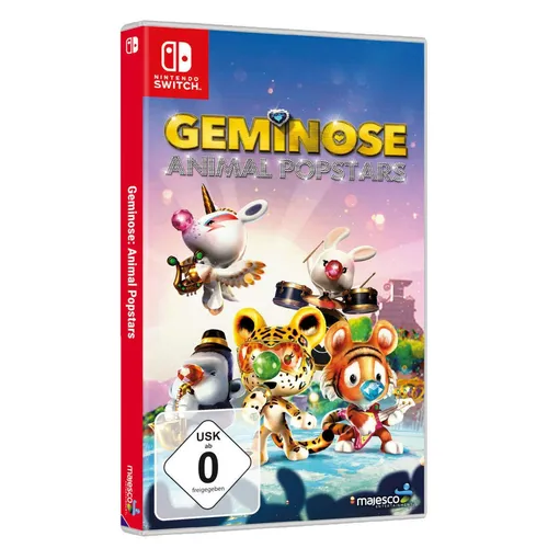 Geminose: Animal Popstars Nintendo Switch Musik Spiel NEU&OVP