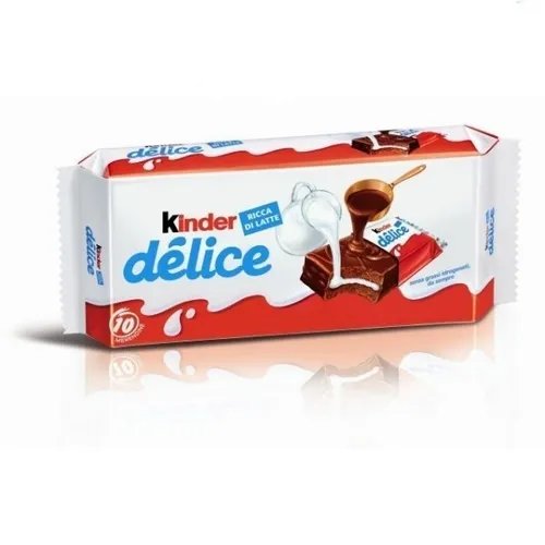 Kinder Ferrero Delice kekse Kuchen 10 riegel schokolade Kakao milch 390g