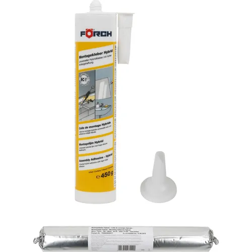 Förch Montagekleber Hybrid Farbe weiss 450 g