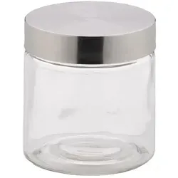 Vorratsdose Bera Glas transparent 12,0cm 11,0cmØ 0,8l