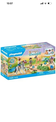 Horses of Waterfall Ponyturnier 71495 - Kreatives Konstruktionsspielzeug für fantasievolles Spielen mit Ponys