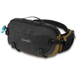Dakine Seeker 6 Gürteltasche - Robuste 6L Trinksystem-Tasche in Schwarz - Rucksäcke mit praktischem Hydrapak Trinksystem (2L) und Reflektoren für sichere Hydration und Sichtbarkeit bei Dunkelheit.