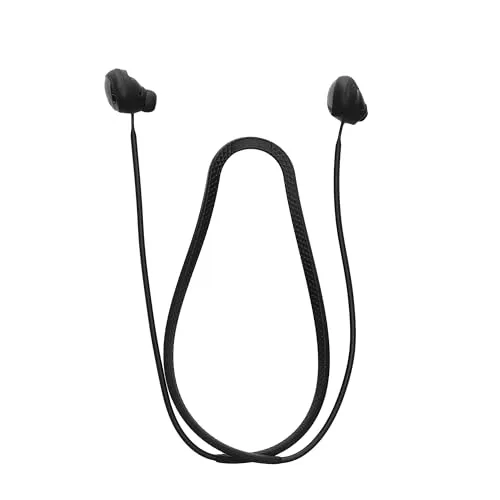 kwmobile Halteband für Anker Soundcore Space A40 - Kopfhörer Halter Strap in Schwarz, ideal für Sport und Alltag, sicherer Halt um den Hals