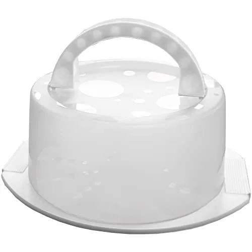 Bestlivings Kuchen-Transportbox mit Tragegriff - Kuchenbehälter in verschiedenen Größen und Farben, ideal für den sicheren Transport von Torten, mit integrierter Stückteilungshilfe und spülmaschinengeeignet für einfache Reinigung.