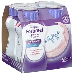 Produktbild Fortimel Protein 2 Kcal Erdbeergeschmack