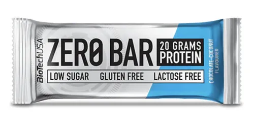 BioTech USA Zero Bar 50g Schokolade und Kokosnuss Geschmack