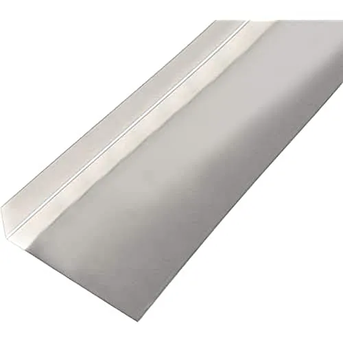 Alberts 462925 Glattblech | gekantet, L-Form | Aluminium, natur | 1000 x 96 x 28 mm
