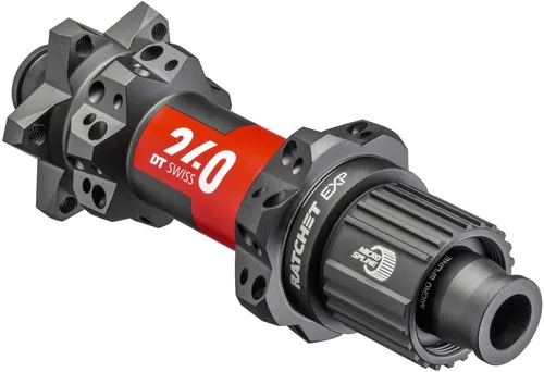 DT Swiss Nabe MTB HR 240 EXP Straightpull - 28 Loch Super Boost - Sonstige Fahrradteile, mit RATCHET EXP Technologie für direkte Kraftübertragung und maximale Zuverlässigkeit beim Fahren.