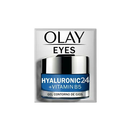 Olay Hyaluronic24 Augenpflege Gel 15ml - Augenpflege mit Hyaluronsäure und Vitamin B5, spendet intensive Feuchtigkeit und reduziert das Erscheinungsbild von feinen Linien.