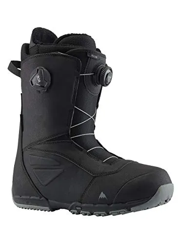 Burton Herren Ruler BOA Snowboard Boot - Schwarz, 42.5 EU - Hochwertige Snowboard-Boots mit Dual Zone Boa System für schnellen und präzisen Sitz, ideal für Komfort und Performance auf der Piste.