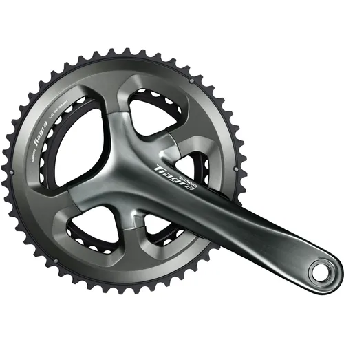 Shimano Tiagra FC-4700 Kurbelgarnitur 52x36 - Kurbel & -garnituren, 10-fach kompatibel mit Hollowtech II, optimiert für HG-X-Ketten und bietet optimale Ausgewogenheit für Ihr MTB.