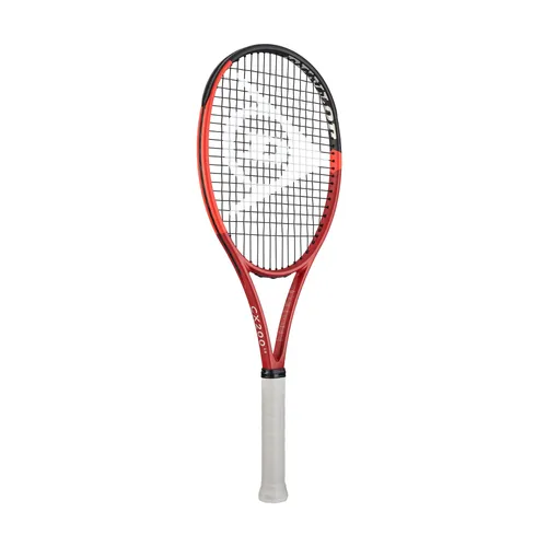 Dunlop Tennisschläger D TF CX200 LS - Tennisschläger für fortgeschrittene Spieler, leicht und präzise. Mit 16x19 Saitenmuster für Stabilität, Vibroshield zur Vibrationreduktion und mehr Saitenbewegung für zusätzlichen Spin und Power.