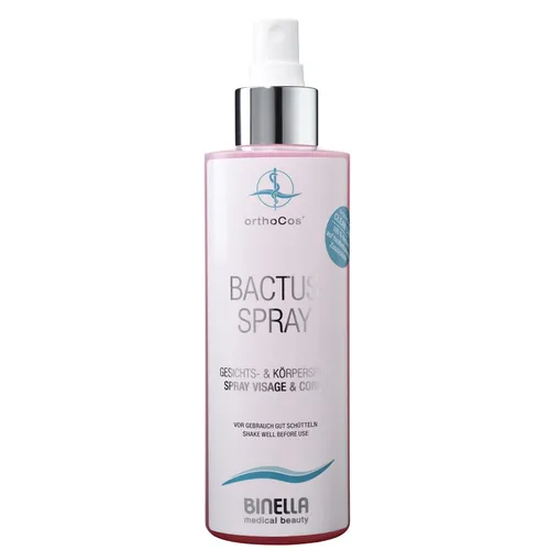 Binella Bactus Face & Body Spray - kühlendes Spray für alle Hauttypen - Gesichtsreiniger für alle Hauttypen, antibakteriell und intensiv entzündungshemmend, ideal für die tägliche Hautpflege.