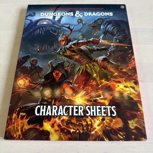 Character Sheets (Dungeons Dragons Player Accessories) 2024