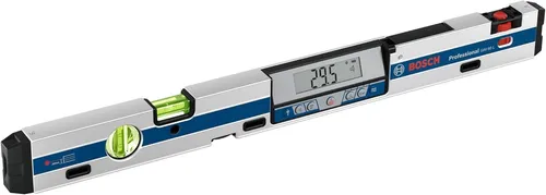 Bosch GIM 60 L Professional Wasserwaage mit Laser, 60cm - Präzise digitale Wasserwaage mit Laser und Neigungsmesser für exakte Messungen. Ideal für DIY- und Profi-Handwerker, spritzwassergeschützt und mit drehbarem Display.