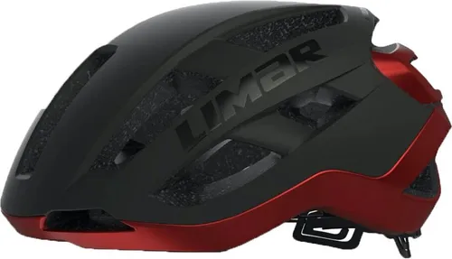 Limar Air Star Helm L 57-61 mattschwarz/rot mit LED von Limar