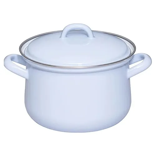 Riess Emaille Fleischtopf mit Deckel 16cm von Riess-Kelomat