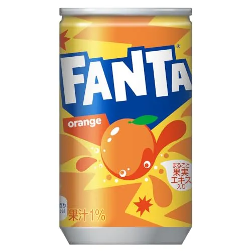 Fanta Orange Japan 15 x 160 ml – Originalimport aus Japan (15 Dose)