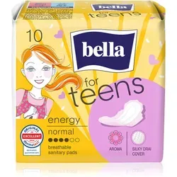 BELLA For Teens Ultra Energy Binden für Mädchen 10 St. von BELLA