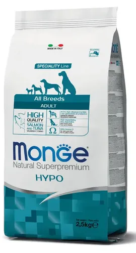 Monge Dog Hypo Lachs E Thunfisch 2,5 KG