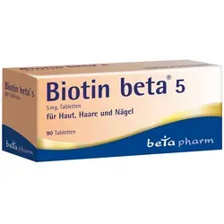 Biotin BETA 5 Tabletten 90 St