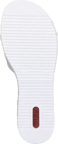Rieker Sandale Beige 38 EU – Bequeme Sommerschuhe - Stylische Sandale in Größe 38 EU aus Kunstleder, ideal für warme Tage. Genießen Sie angenehmen Tragekomfort und elegantes Design.