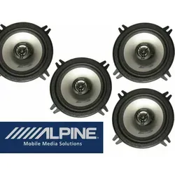 Alpine 2 Wege Lautsprecher für BMW E30 3er 1982