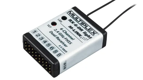 Empfänger RX 6 DR light M-LINK 2,4 GHz Multiplex MPX Art. 55809 NEU & OVP