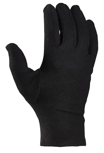 Produktbild Hansaschutz Schwarze Baumwoll-Handschuhe 12 Paar in Größe 9