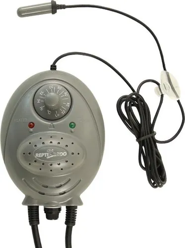 Repti-Zoo Regelbarer Thermostat - Praktischer Thermostat für Aquaristik, einfach zu programmieren und mit Überlastschutz. Ideal für die optimale Temperaturregelung in Terrarien.