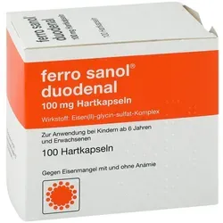 Ferro sanol duodenal 100mg Kapseln