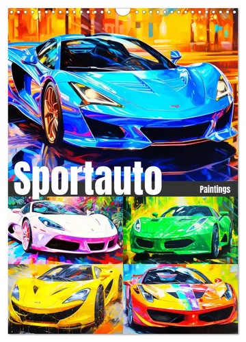 Rose Hurley | Sportauto Wandkalender 2026 DIN A3 - Entdecken Sie faszinierende Sportwagen-Illustrationen im DIN A3 Wandkalender 2026 von Rose Hurley. Ideal für Auto-Liebhaber und als Geschenk!