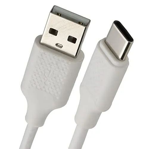 kenable USB-C-Schnellladekabel für Handy/PS5/Serie X Ladekabel 1 m weiß [1 Meter]