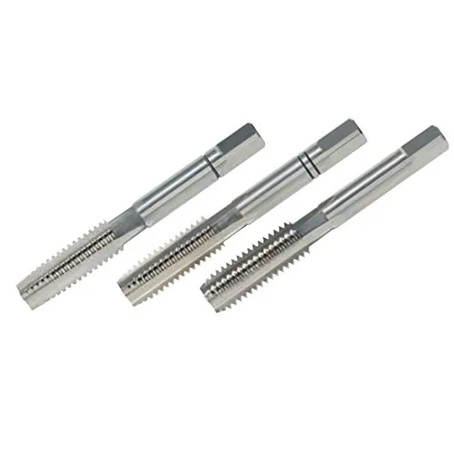 VÖLKEL Handgewindebohrer 3-tlg. Satz DIN 352 HSS-G - UNC No. 4 x 40