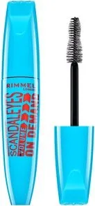 Rimmel Scandaleyes Volume On Demand Waterproof Mascara, Schwarz, Black, Volumengebend, 12 ml, Frauen, Natürlich/Natur