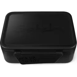 Satch Kunststoff Brotdose Schwarz, mit Trennfach - Schwarz