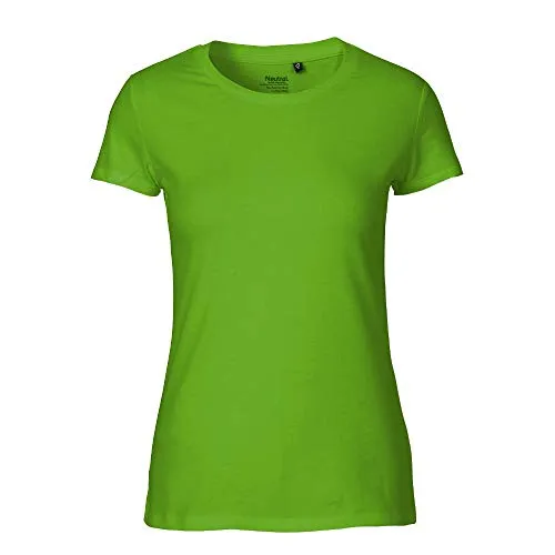 Neutral Ladies Fitted T-Shirt, Farbe:Lime, Größe:M