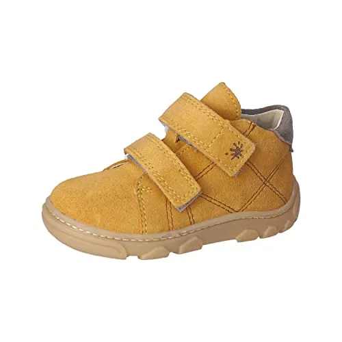 RICOSTA Jungen Stiefel Ryder - Bequeme Lauflernschuhe aus Leder - Wanderschuhe für Kinder, ideal für kleine Entdecker. Der RICOSTA Ryder bietet dank Klettverschluss und weichem Leder höchsten Tragekomfort.