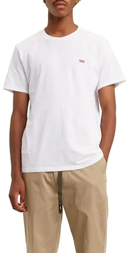 Levi's Herren Ss Original Housemark Tee T-Shirt, White, S von Levi's