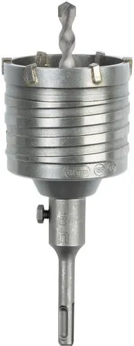 Heller Tools 23342 2 Bohrkrone 3teilig 68mm Set - Zubehör für Elektrowerkzeug mit hochwertiger Silberlötung für hohe Standzeit und optimalem Rundlauf, ideal für saubere Löcher in harten Materialien.