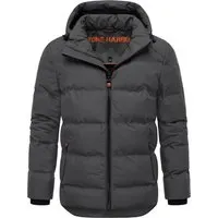 Stone Harbour Herren Winterjacke Gavriloo mit abnehmbarer Kapuze & Fleecefutter